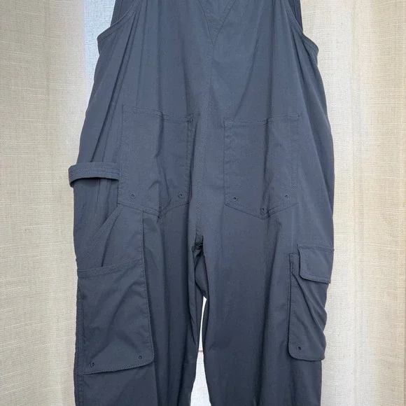 Duluth Trading Heirloom Gardening Bib Overalls Ripstop Dark Gray Womens XS x 31 - Picture 6 of 9